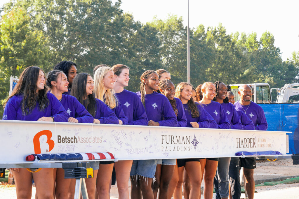 Furman Timmons Arena Phase Topping Out Ceremony