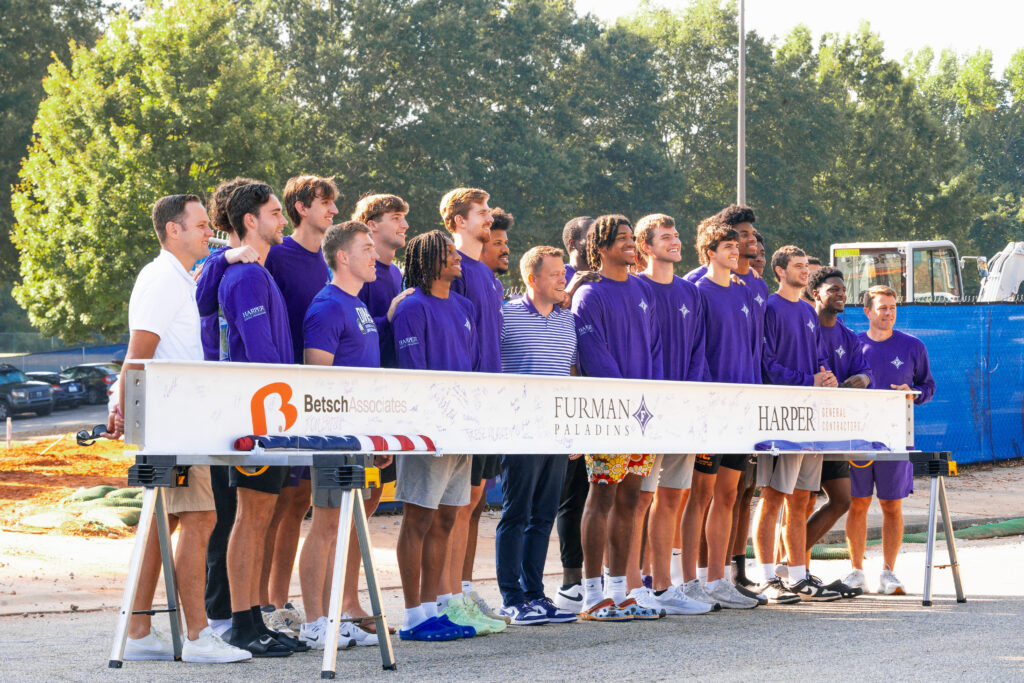 Furman Timmons Arena Phase Topping Out Ceremony