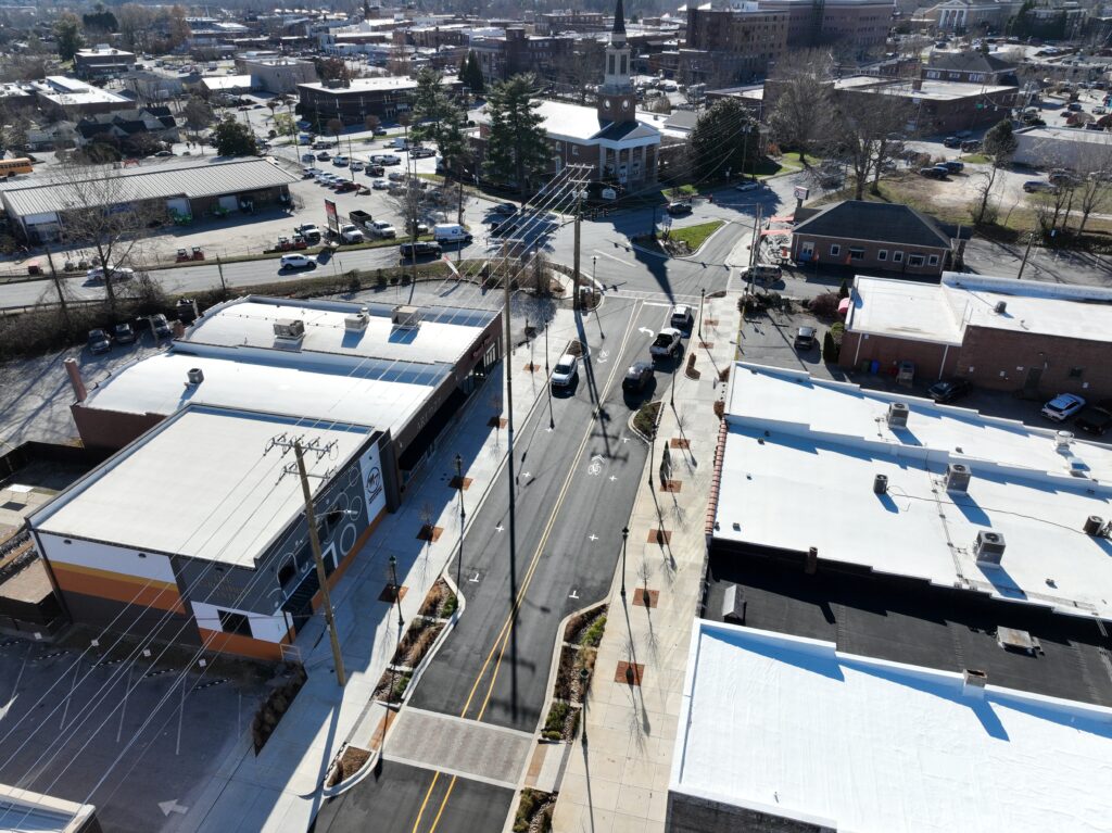 Hendersonville 7th Avenue Streetscape